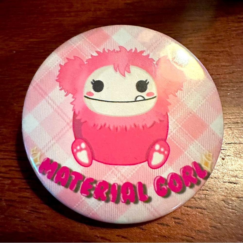 Squishmallow Bigfoot Pin Accessory Caparinne Hailey